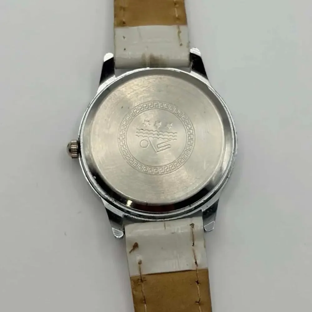 Silver & White Kede Watch